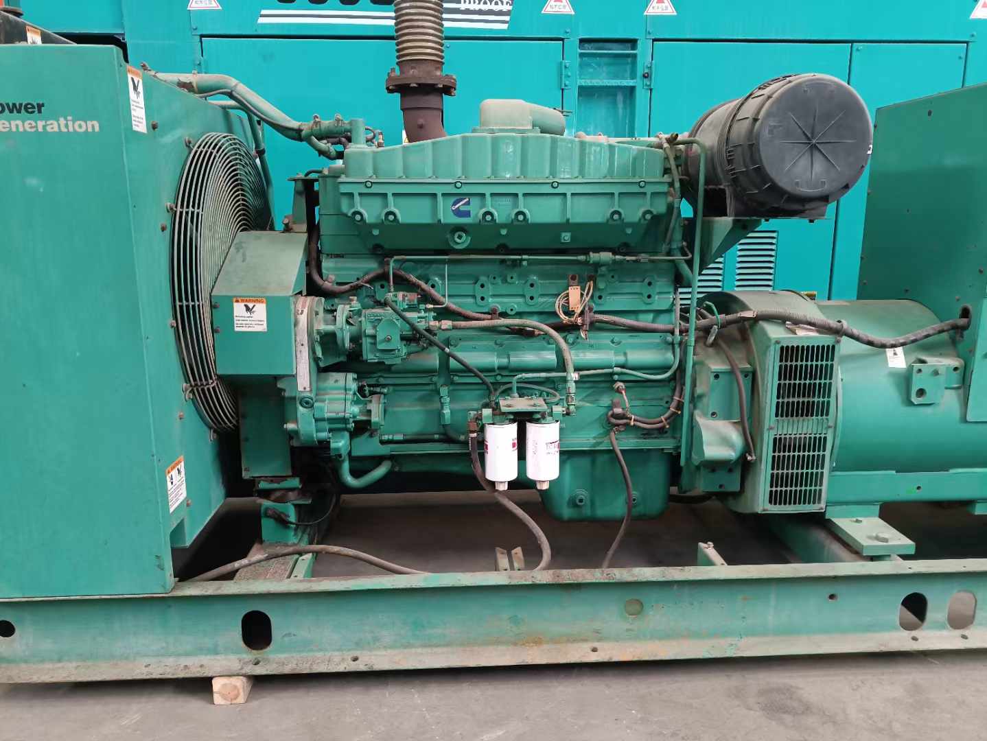 三门过载会对 600kW 柴油发电机组造成哪些损害？